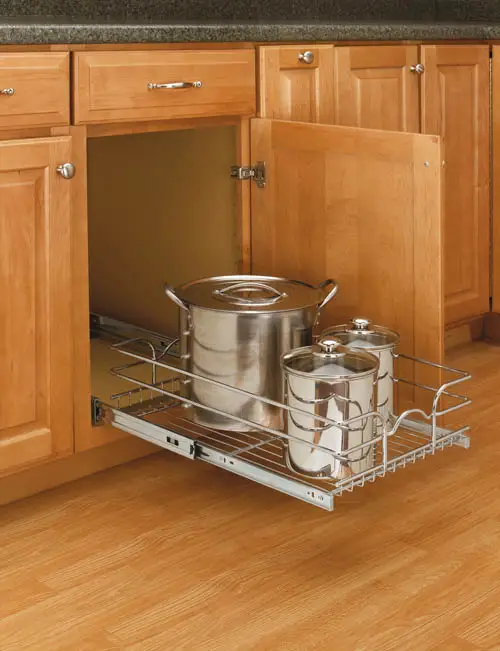 Modern Wire Baskets for Kitchen Cabinet Organization